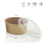 Salat Bowl 1000ml ab 0,17 pro Stk. mit Deckel