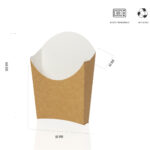 Pommes Frites Becher Klein