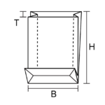 Papier Blockbodenbeutel – Bild 2