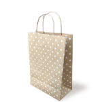 Papiertasche B22xT11xH28 Punktieret
