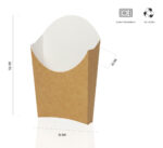 Pommes Frites Becher Groß