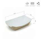 Pommes Teller Klein 70x120x35